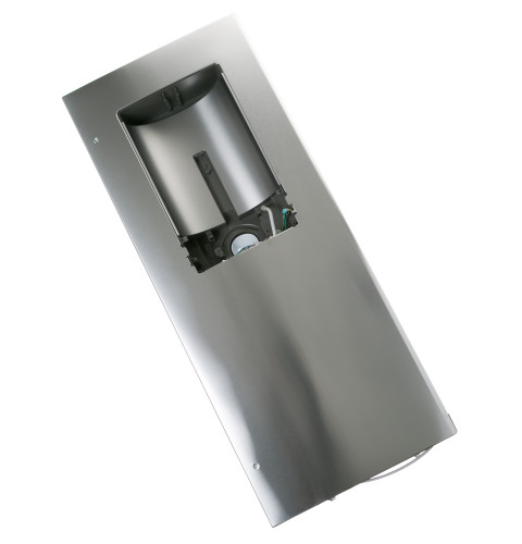 REFRIGERATOR DISPENSER DOOR - LEFT - STAINLESS STEEL