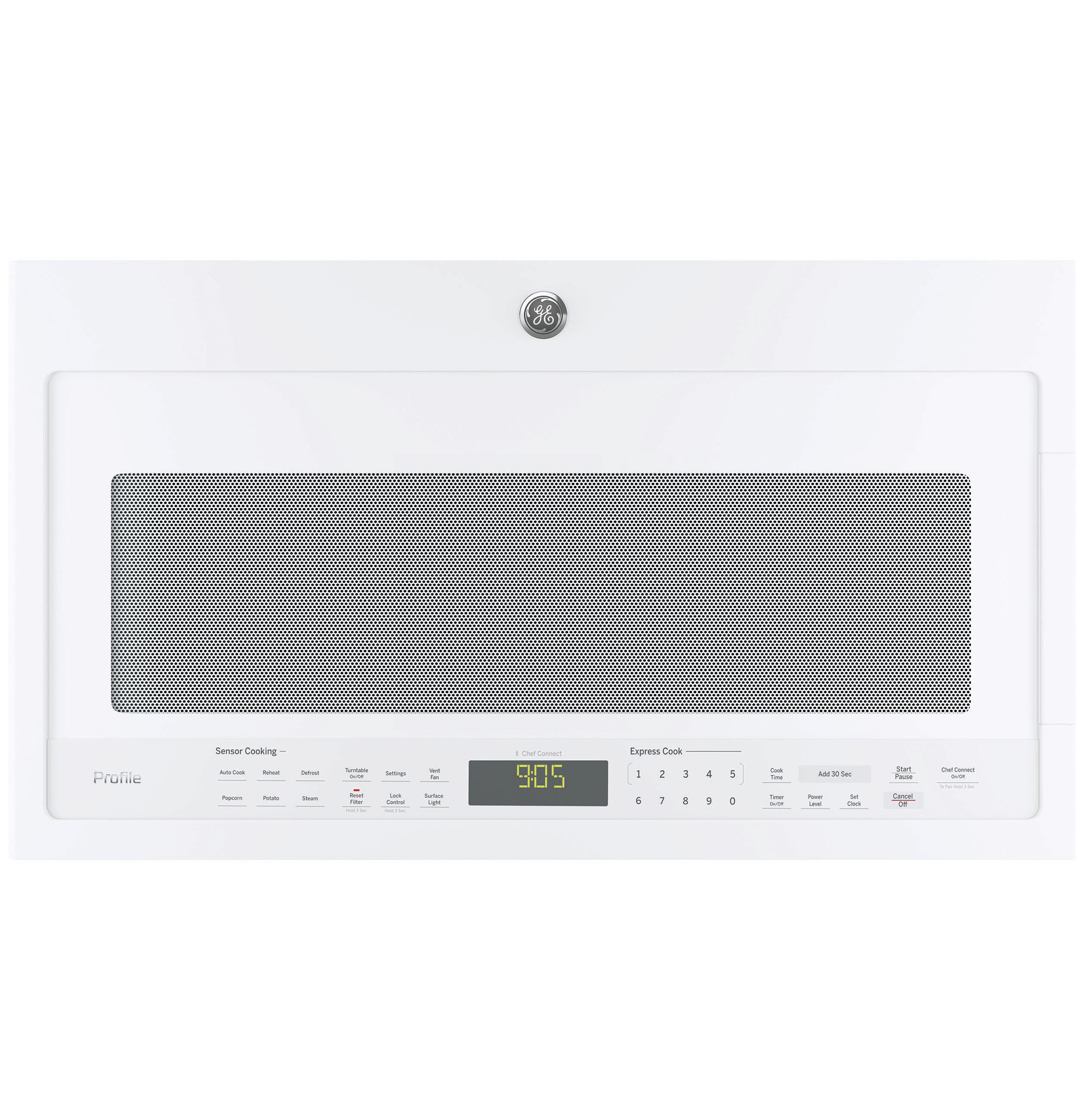 GE Profile™ Series 2.1 Cu. Ft. Over-the-Range Sensor Microwave Oven