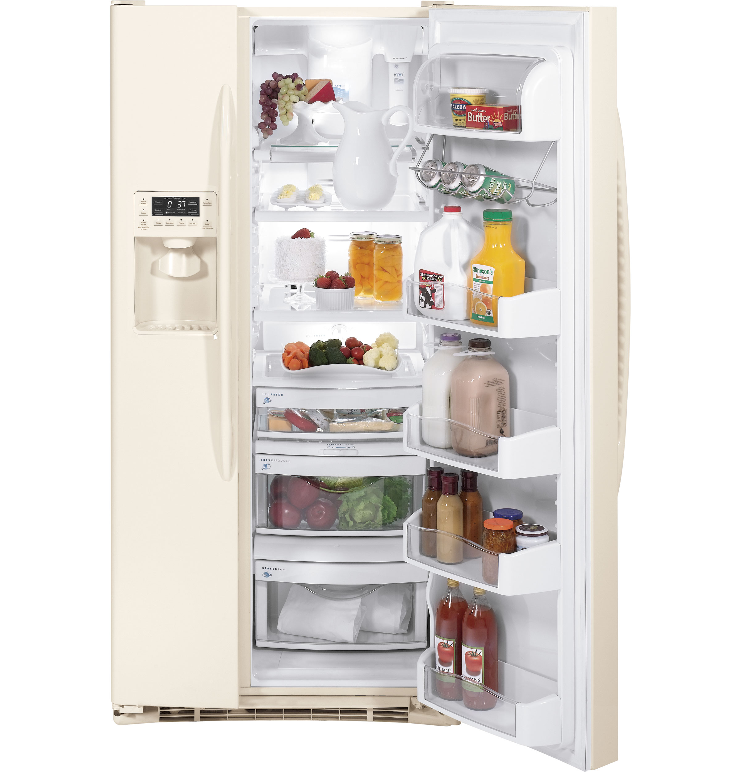 GE Profile™ 23.1 Cu. Ft. Side-by-Side Refrigerator