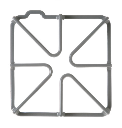 Gas burner grate, dark gray color