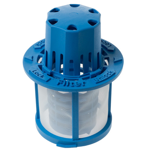 USER CLEANABLE FINE FILTER AND BASKET