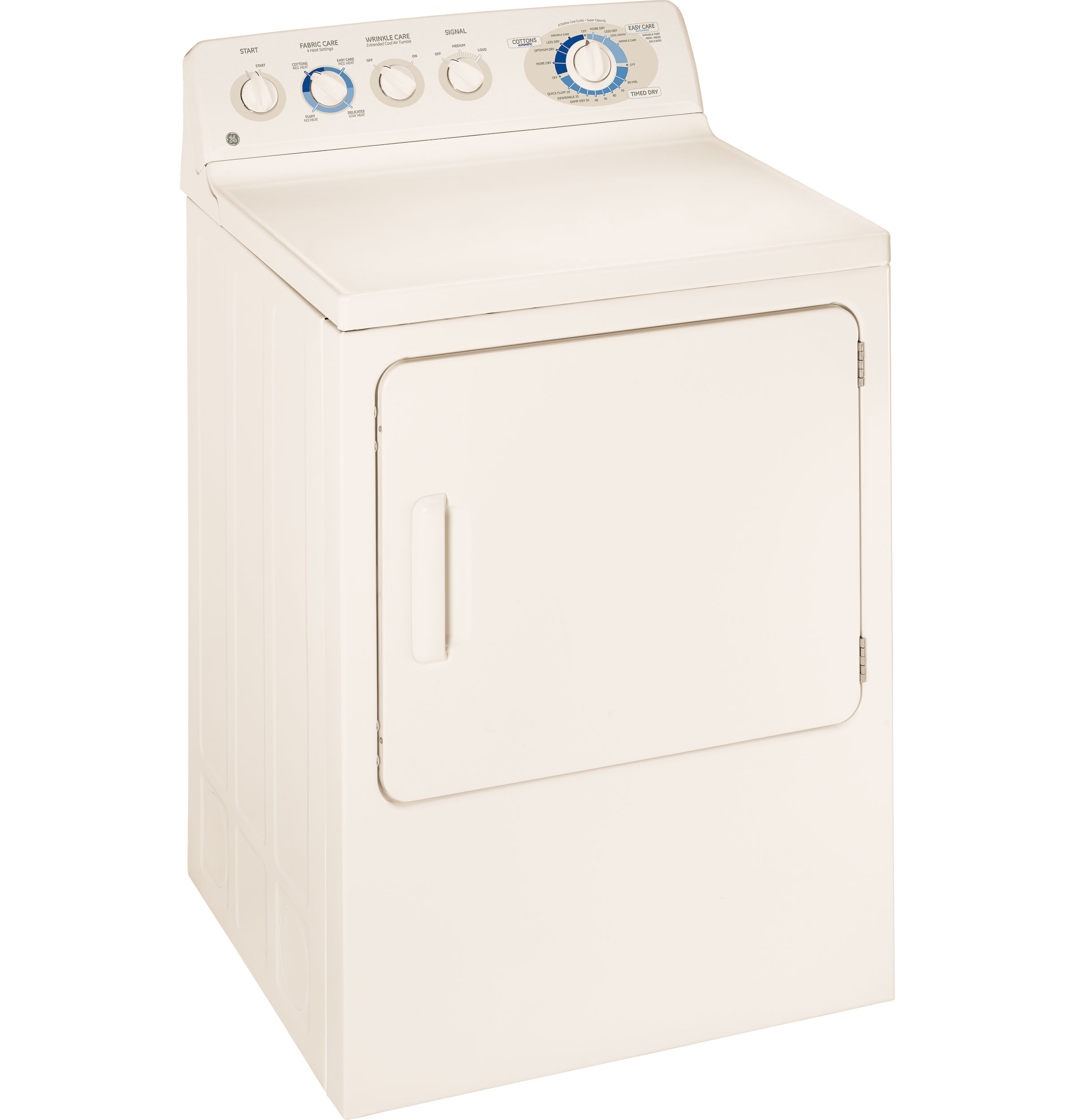 GE® 7.0 Cu. Ft. Super Capacity Gas Dryer