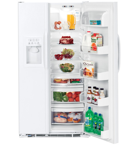 GE 25.4 Cu. Ft. Side-by-Side Refrigerator