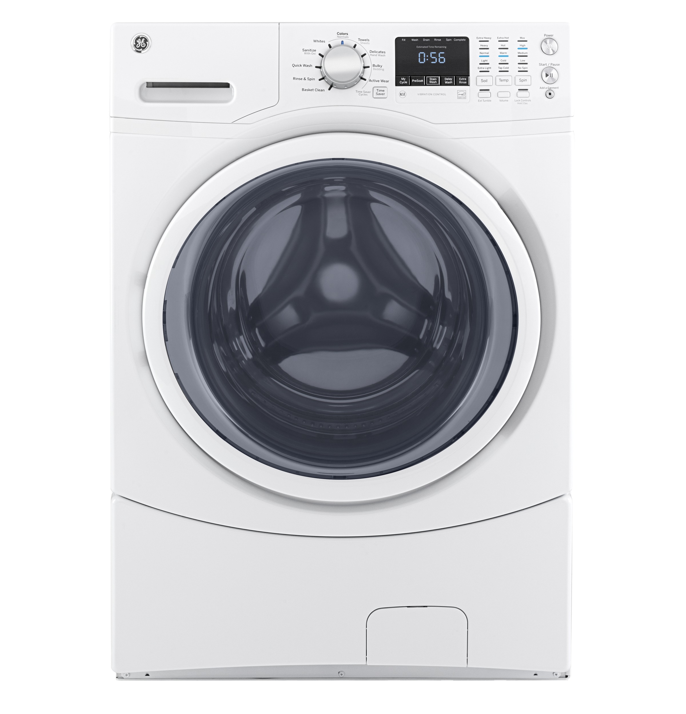 GE® 4.5 cu. ft. Capacity Front Load ENERGY STAR® Washer