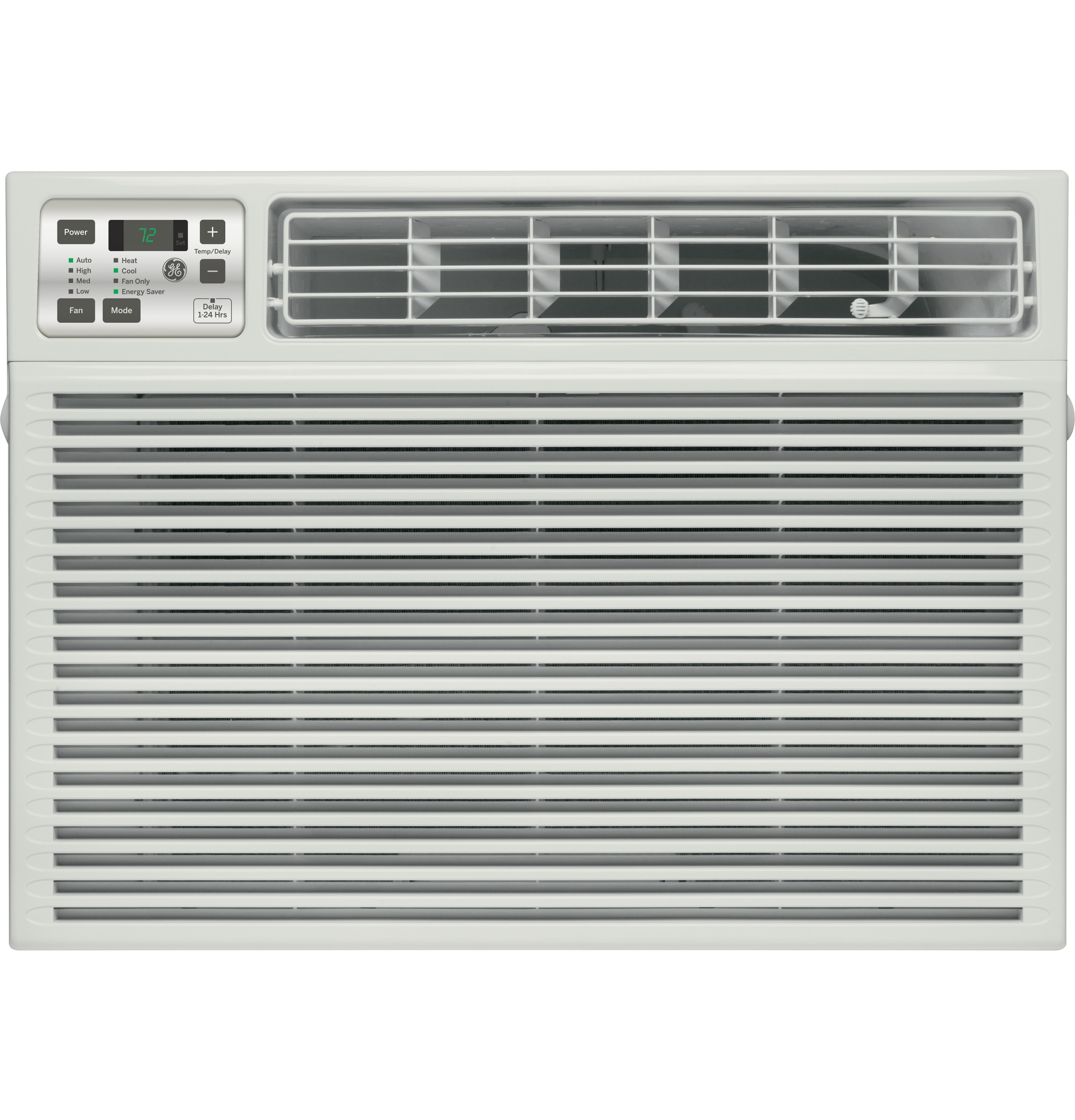 GE® 24,000 BTU Heat/Cool Electronic Window Air Conditioner for Extra-Large Rooms up to 1500 sq. ft.