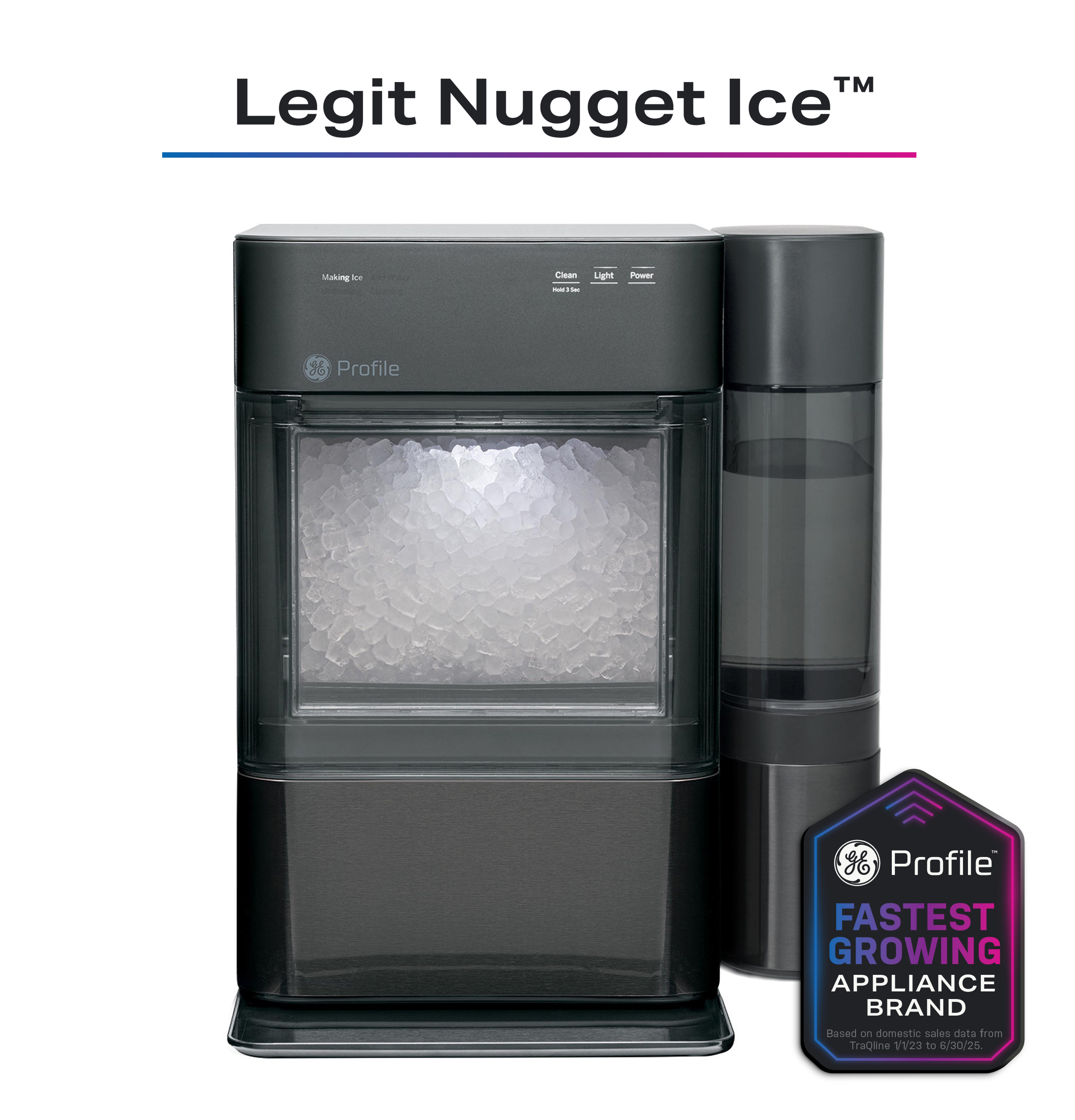 GE Profile™ Opal™ 2.0 Nugget Ice Maker with 1 gallon XL side tank