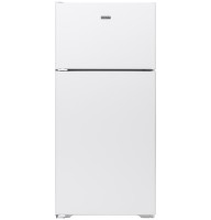 Hotpoint® 15.6 Cu. Ft. Recessed Handle Top-Freezer Refrigerator — Model #: HPS16BTNLWW
