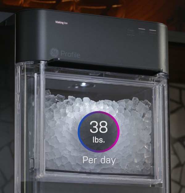 38 Pounds of Ice Per Day
