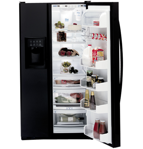 GE Profile™ ENERGY STAR® 25.5 Cu. Ft. Side-by-Side Refrigerator with Dispenser