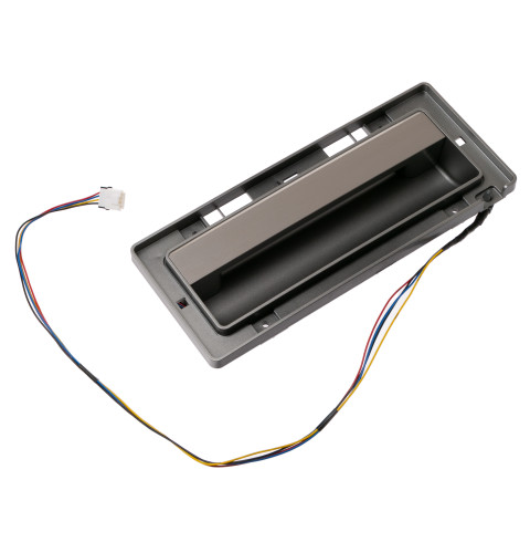 POCKET DOOR HANDLE AND LENS ASSEMBLY