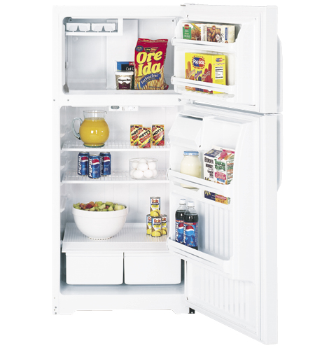 GE® 14.6 Cu. Ft. Capacity Top-Freezer Refrigerator