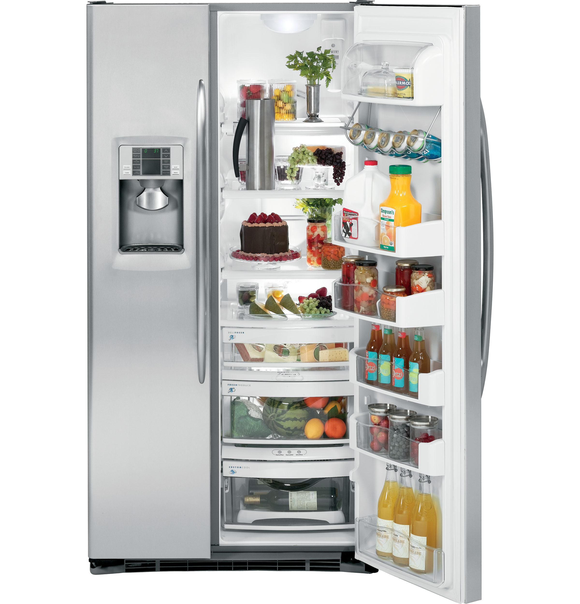 GE Profile™ 24.6 Cu. Ft. Side-by-Side Refrigerator