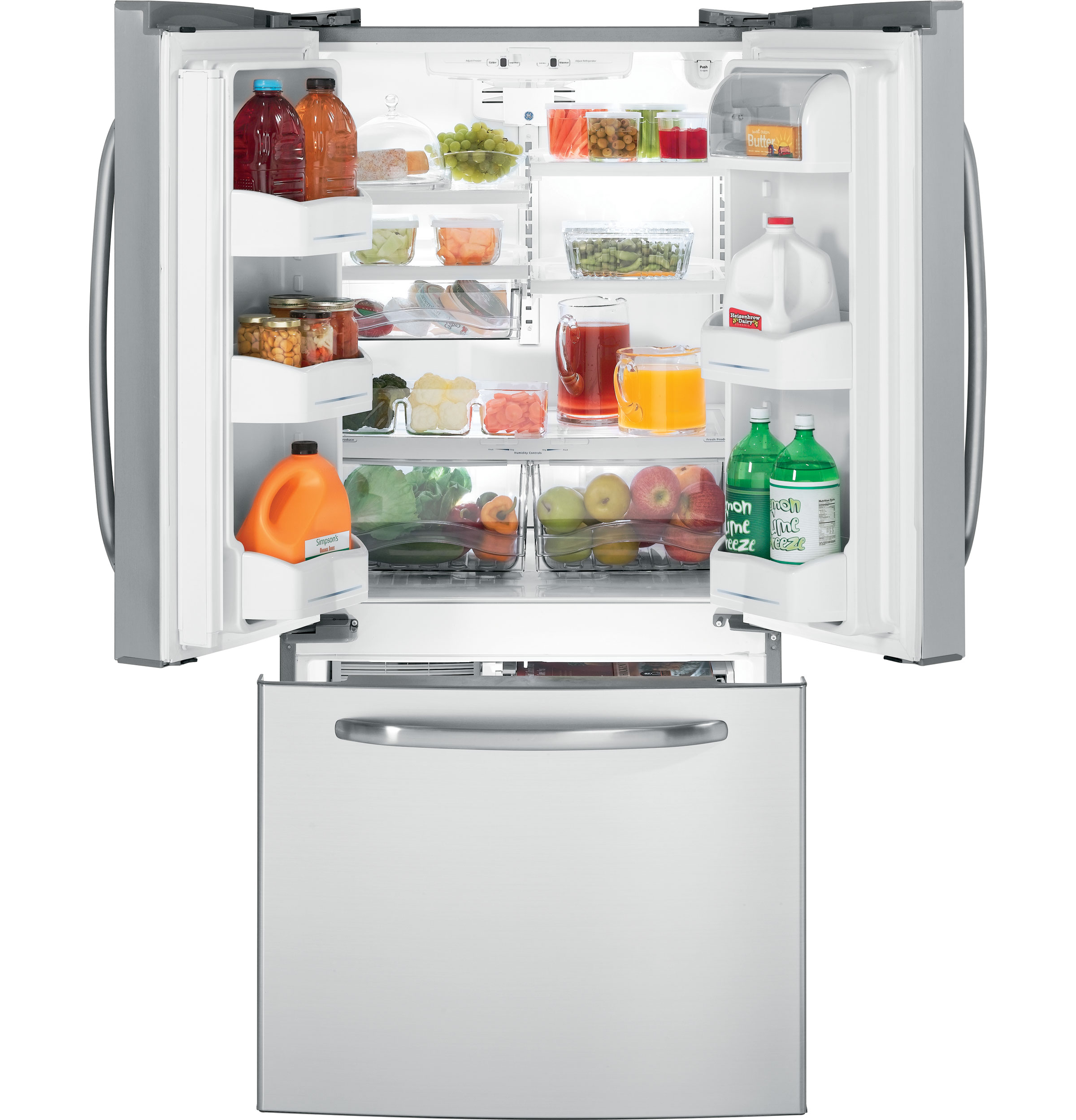 GE® 22.2 Cu. Ft. French-Door Refrigerator