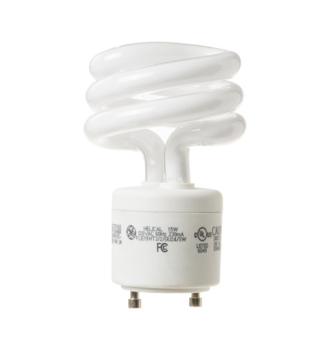 Range Hood CFL Bulb - 15W, 120VAC, 60 HZ, GU24 base
