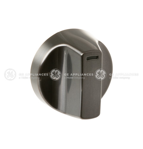 Brushed Black Stainless Wall Oven Control Knob