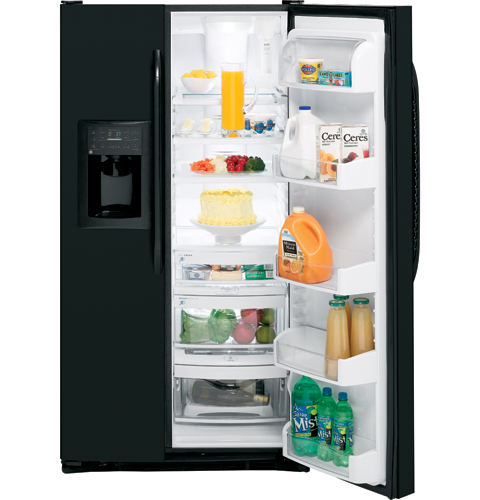 GE® 25.4 Cu. Ft. Side-By-Side Refrigerator with Dispenser