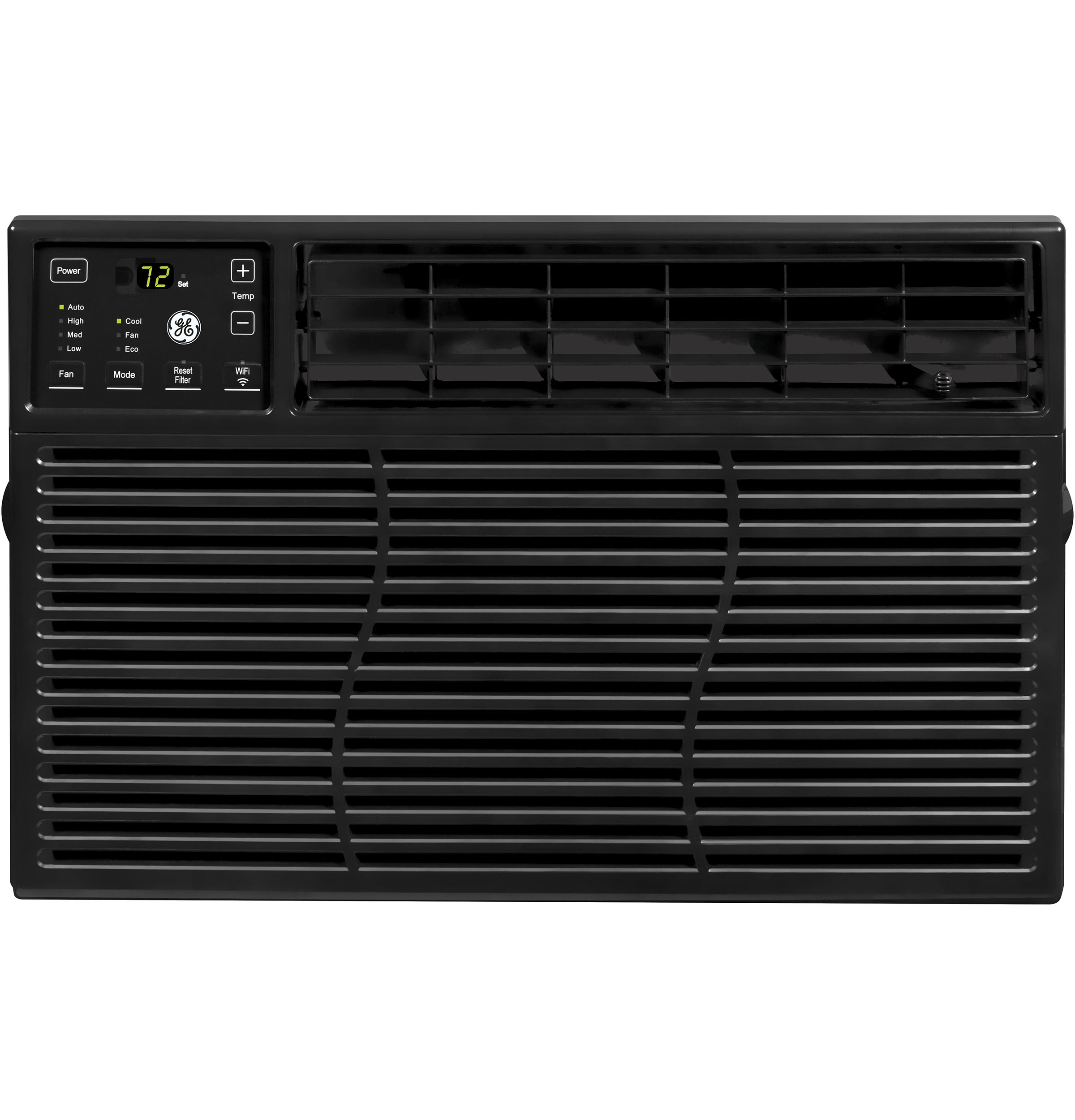 GE® 8,000 BTU Electronic Window Air Conditioner for Medium Rooms up to 350 sq. ft., Black