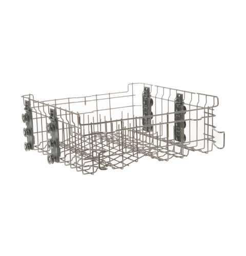 Dishwasher coated upper rack assembly