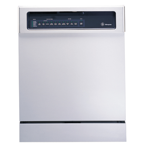 GE Monogram® American-Design Stainless Steel Dishwasher with PermaTuf® Interior