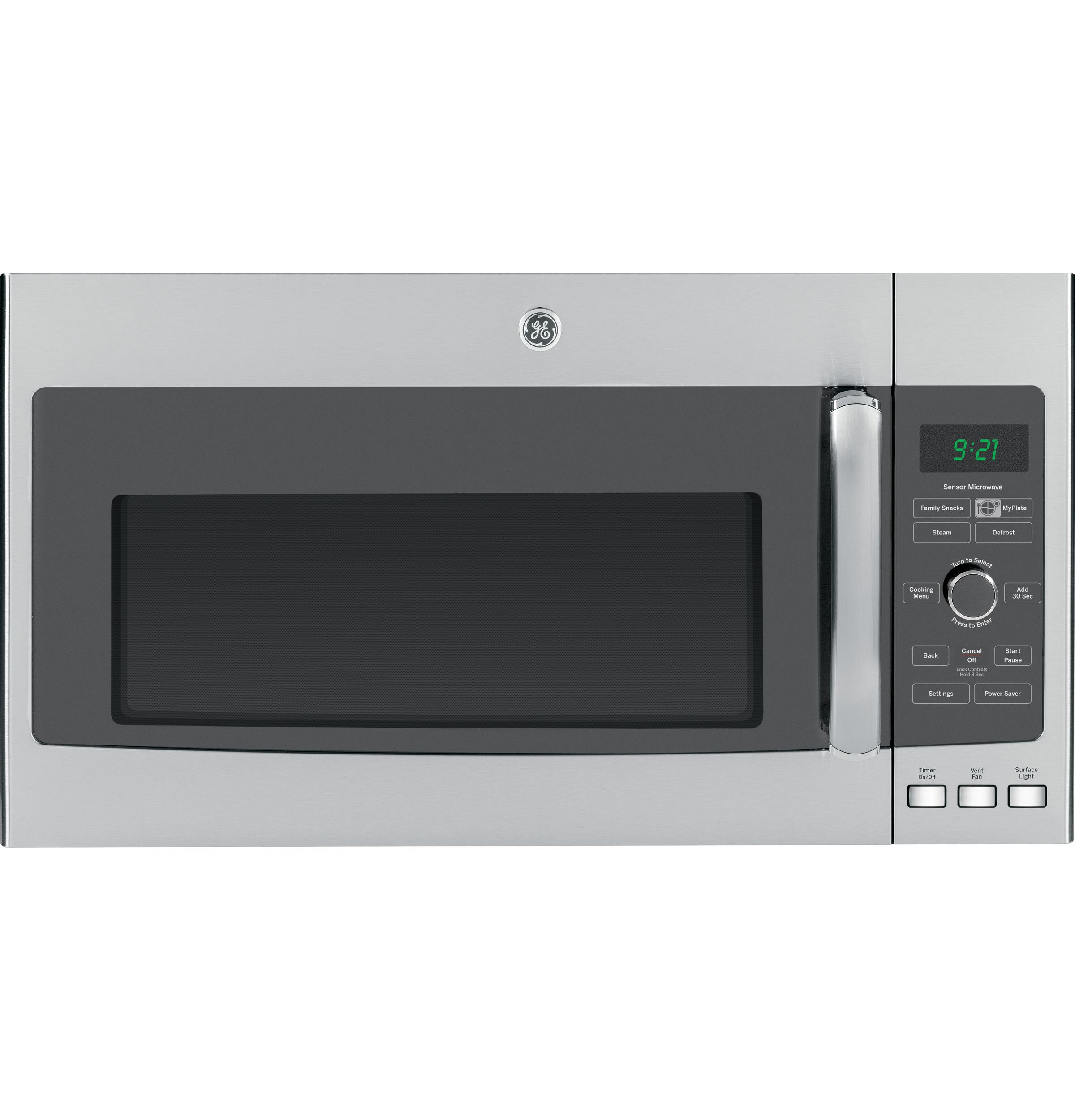 GE Profile™ Series 2.1 Cu. Ft. Over-the-Range Sensor Microwave Oven