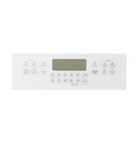 RANGE CONTROL PANEL - WHITE