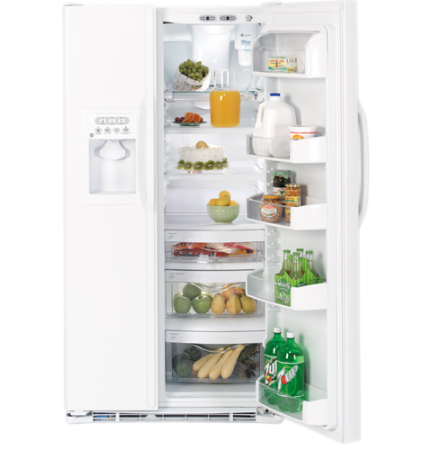 GE ENERGY STAR® 25.4 Cu. Ft. Side-by-Side Refrigerator