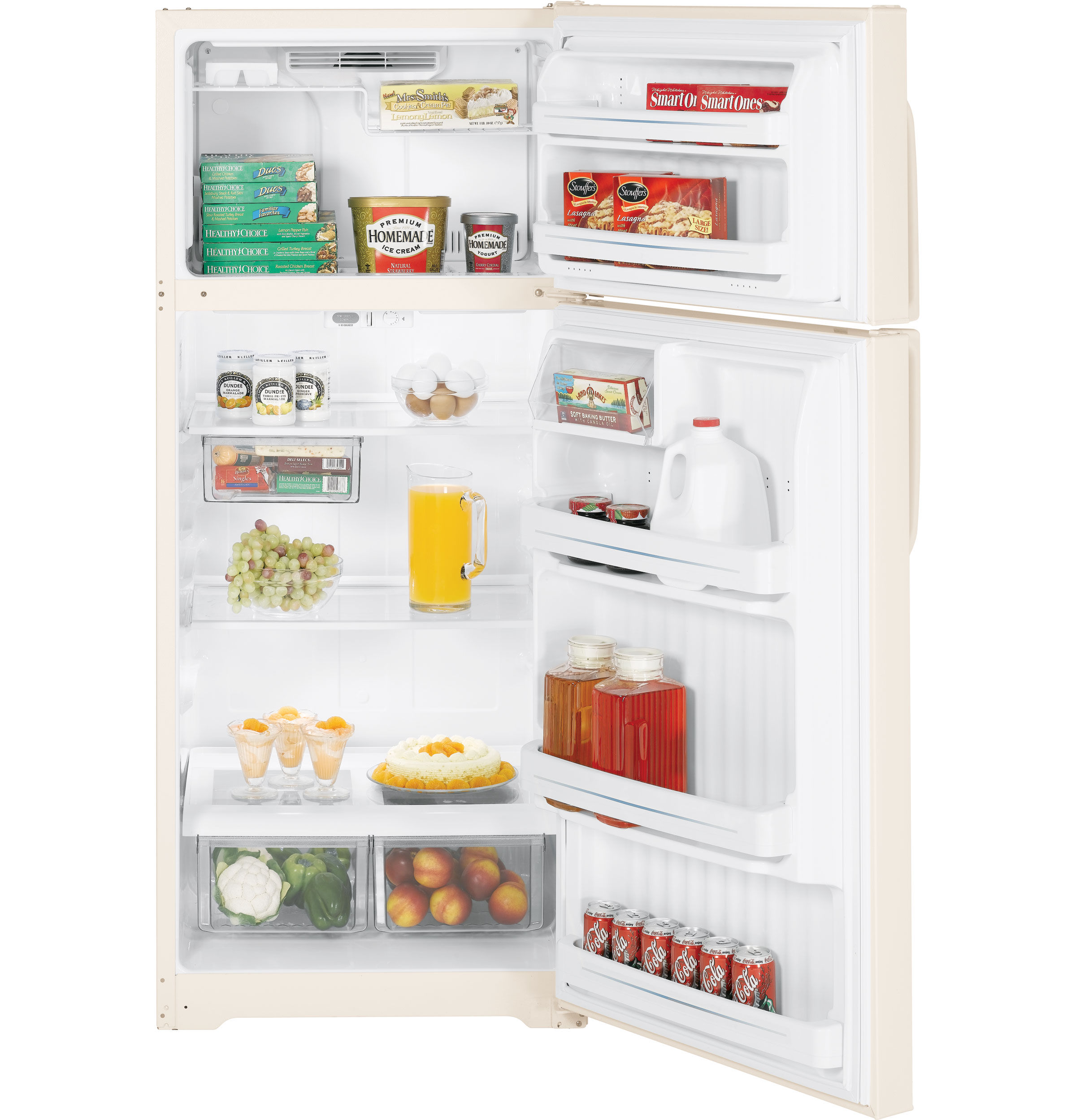 GE® 18.2 Cu. Ft. Top-Freezer Refrigerator