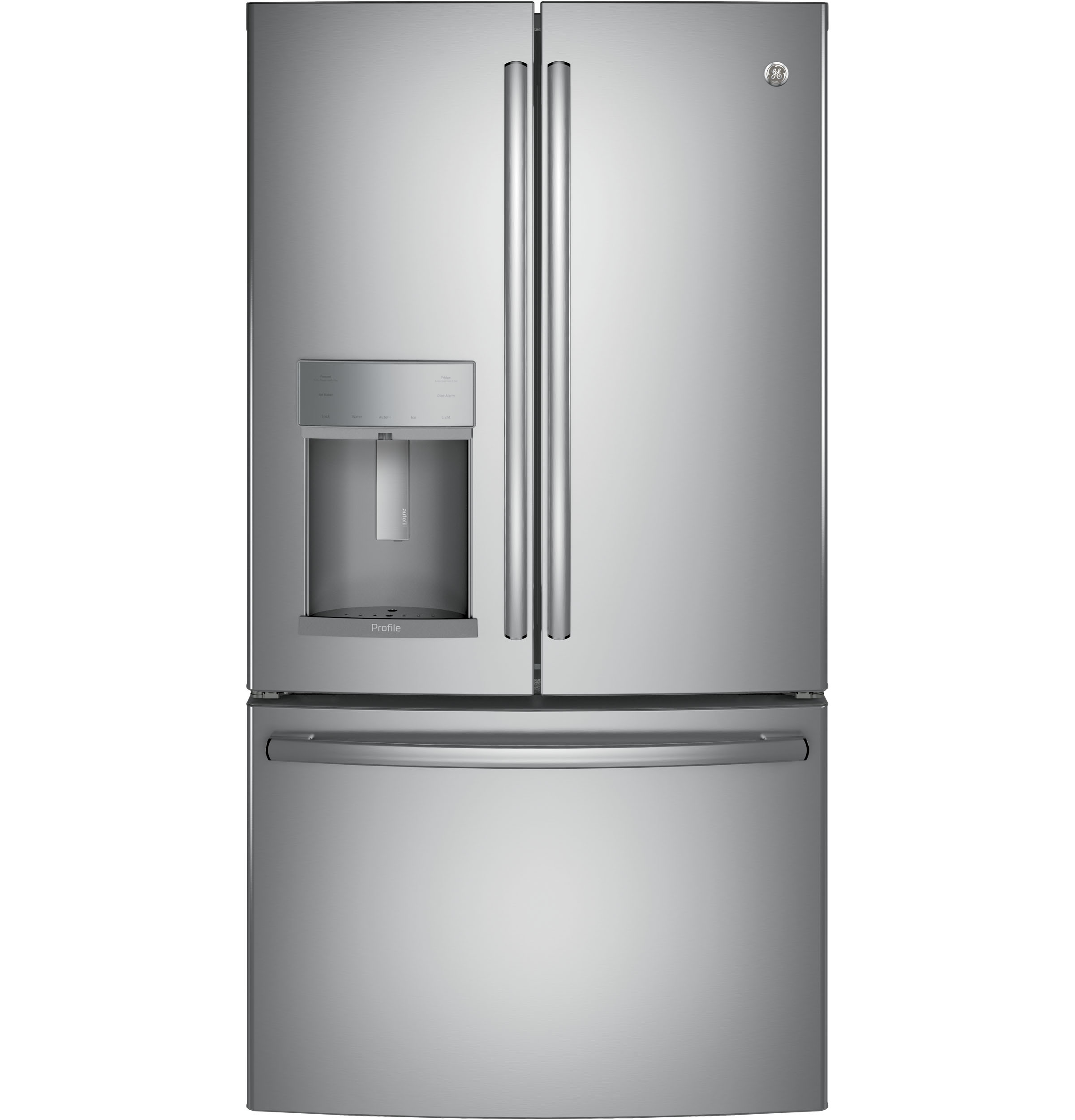 GE Profile™ Series ENERGY STAR® 22.1 Cu. Ft. Counter-Depth French-Door Refrigerator with Hands-Free AutoFill