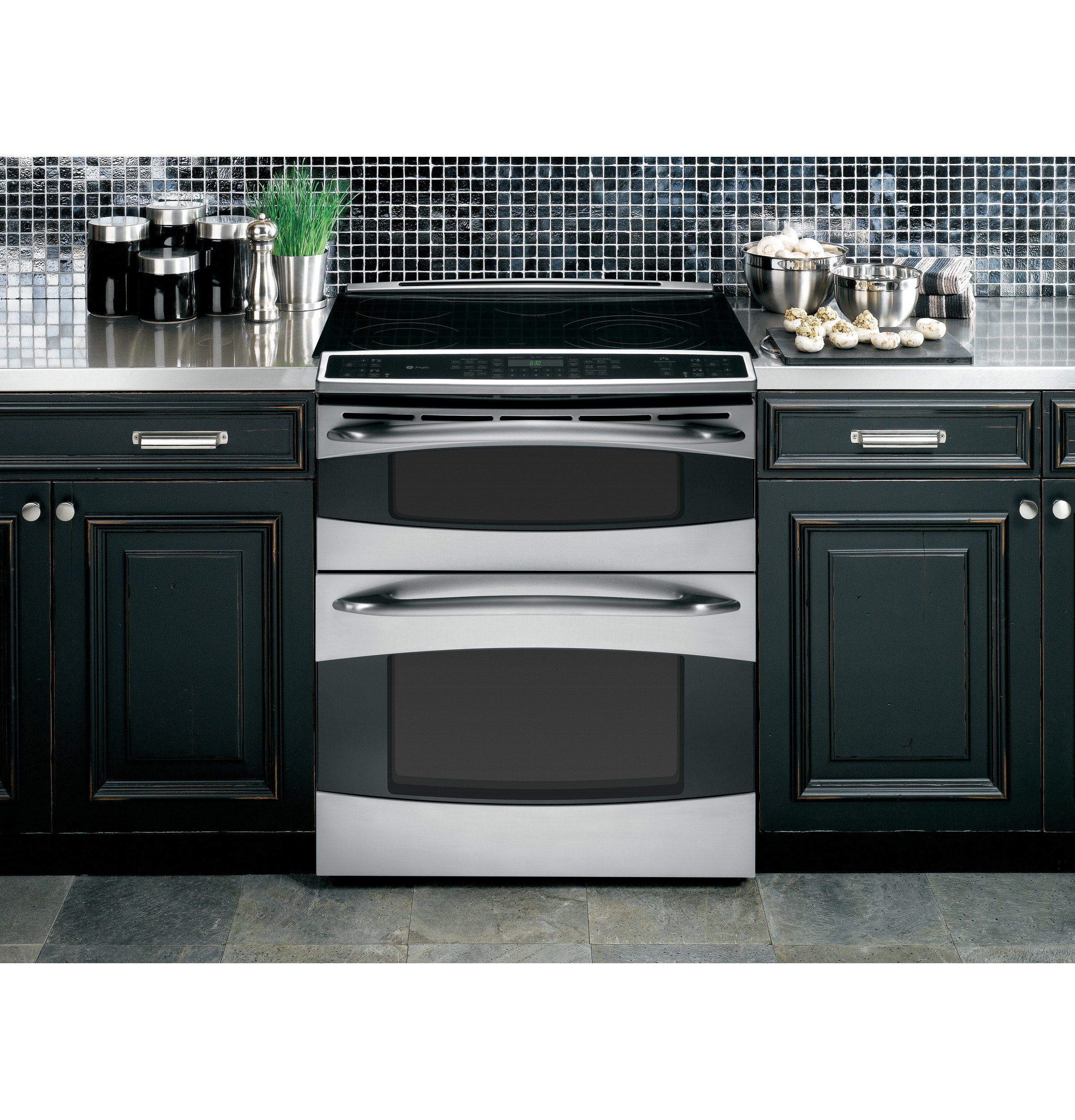 GE Profile™ Slide-In Double Oven Electric Range