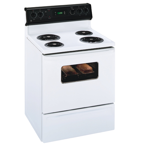 GE® 5.0 Cu. Ft. Free-Standing QuickClean™ Electric Range